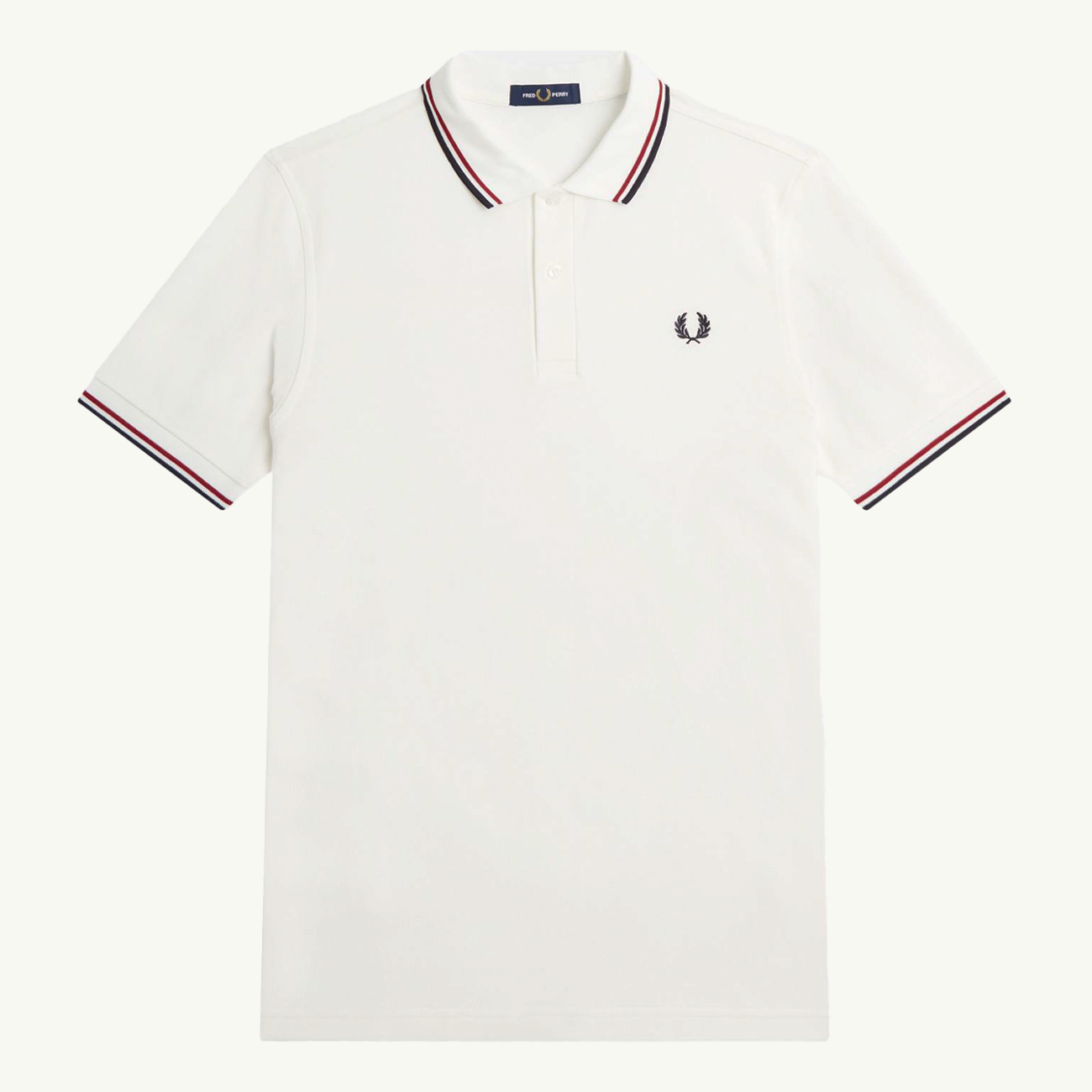 Twin Tipped Shirt - White/Red/Navy