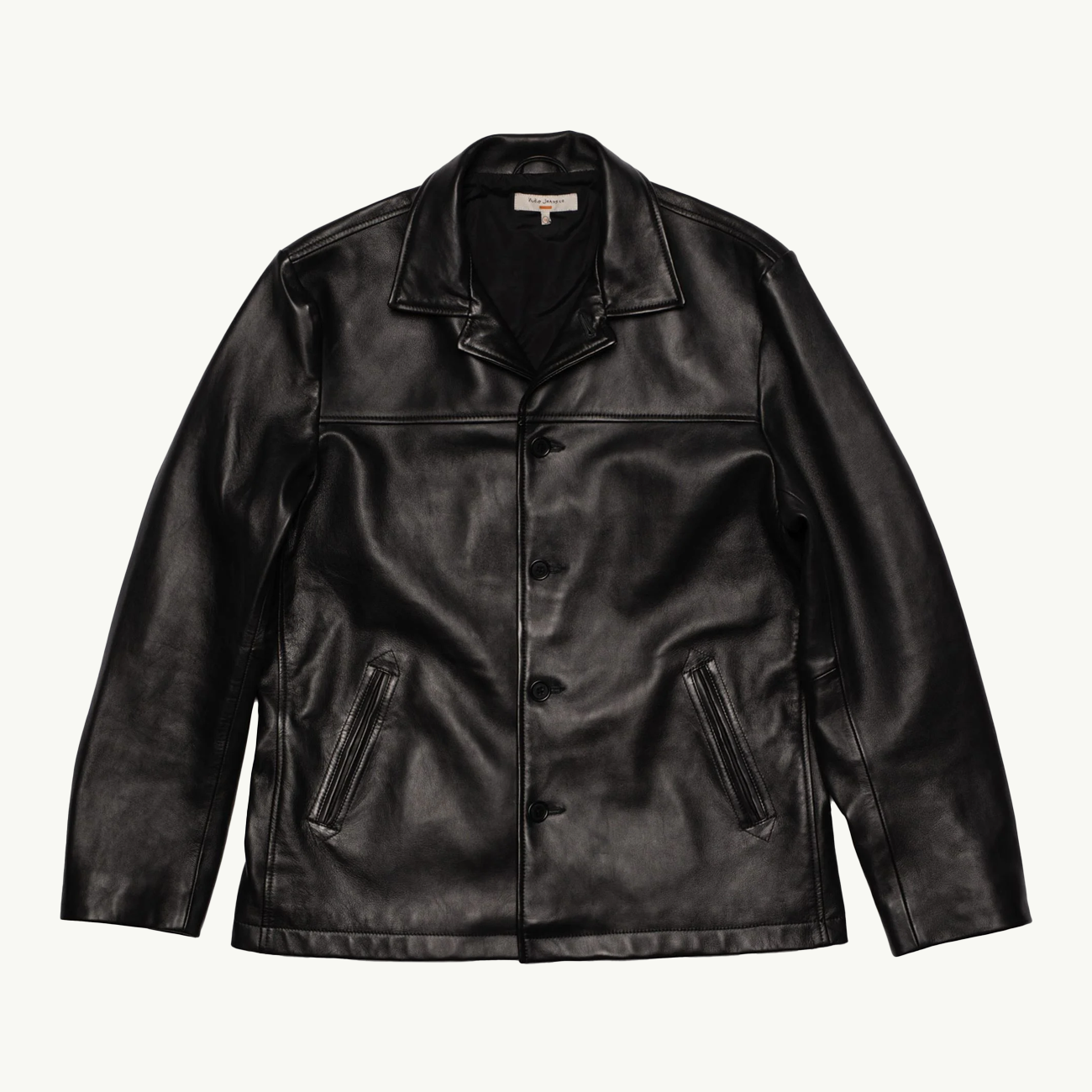 Ferry Leather Jacket - Black