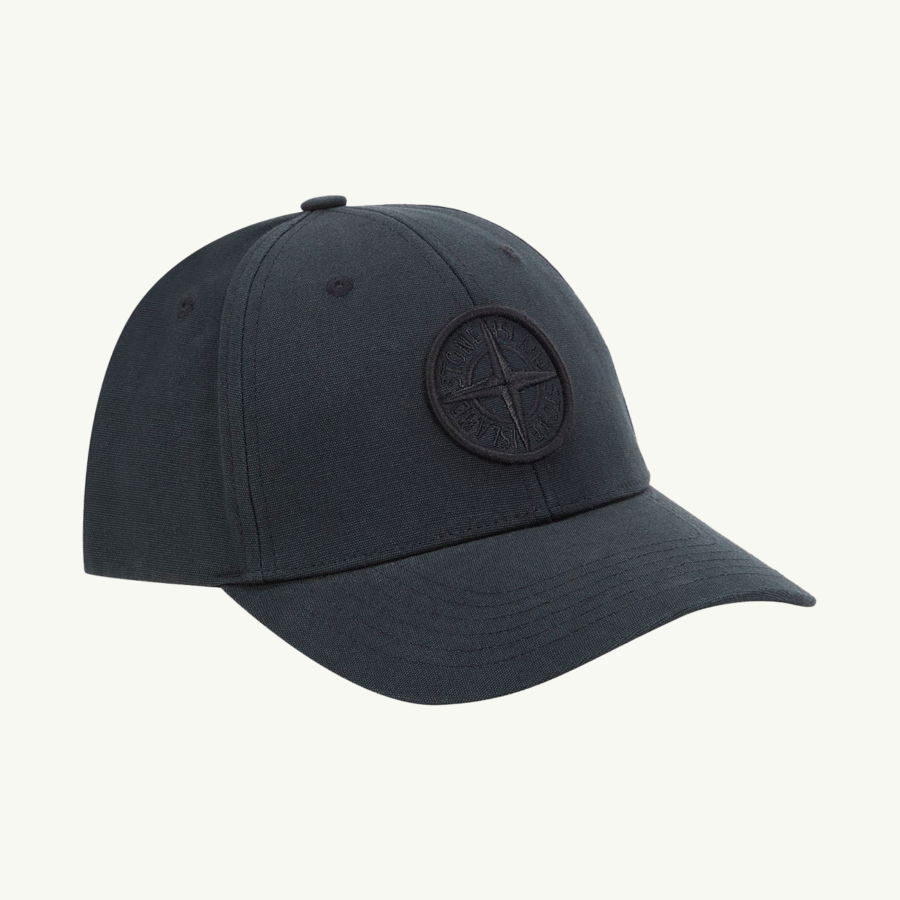 Cap Embroidered Compass Patch - Black 2980