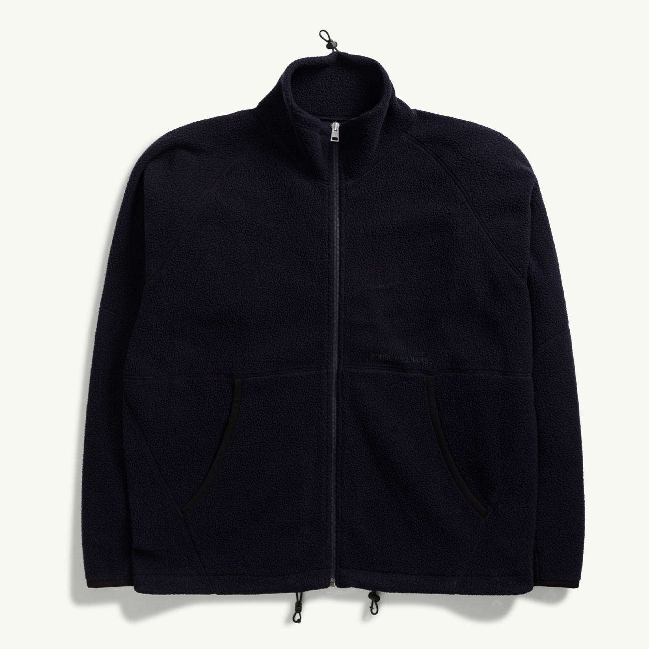 Tycho Pile Fleece Full Zip Jacket - Dark Navy