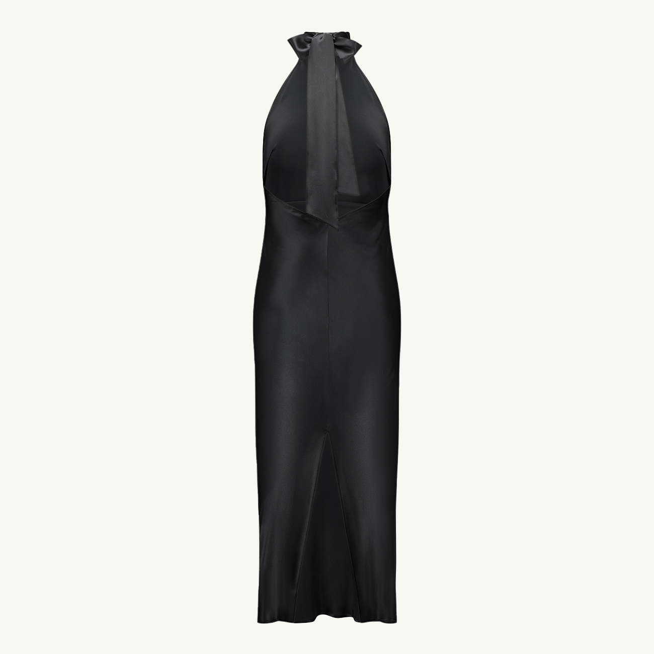 By Your Side Dress Silk - Black