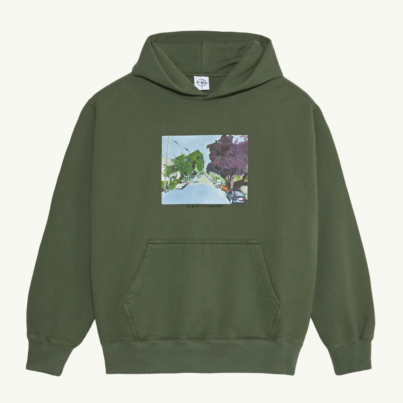 'We Blew It At Some Point' Ed Hoodie - Grey/Green