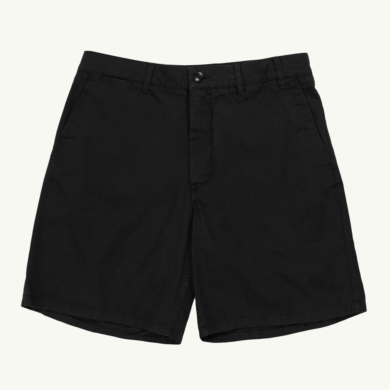 Aros Light Twill Shorts - Black