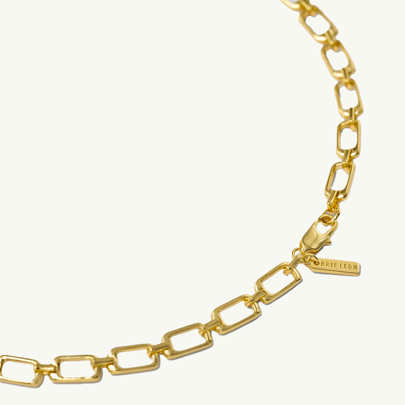 Mini Bloq Necklace - Gold