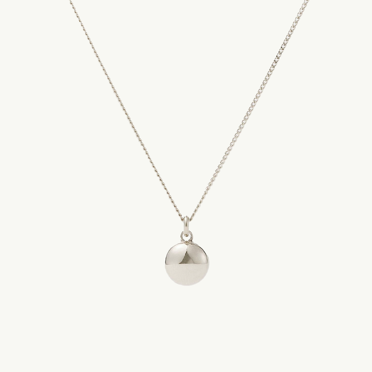 Bobble Necklace - Silver
