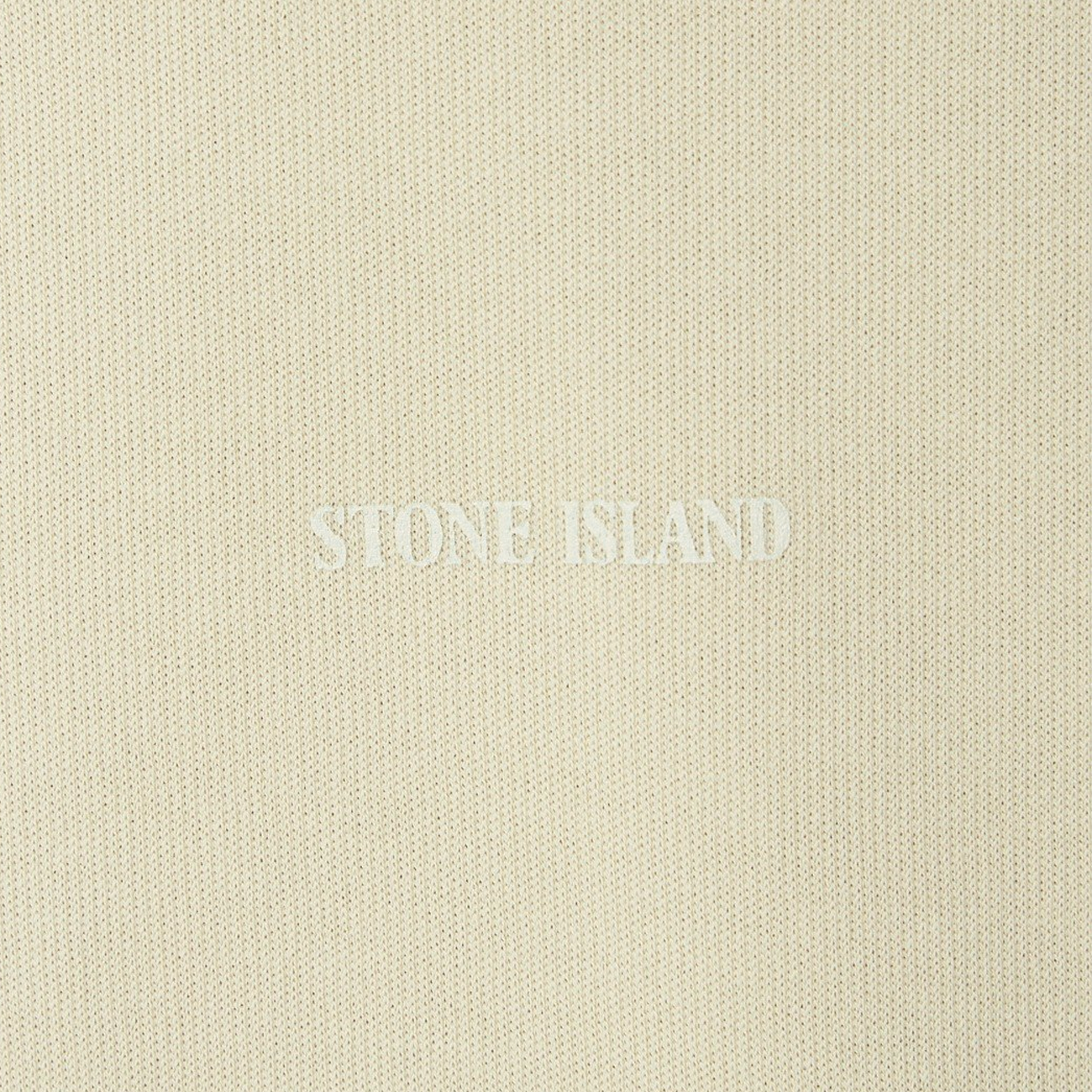 T-Shirt SS Ghost Stone Island Logo - Natural 9980