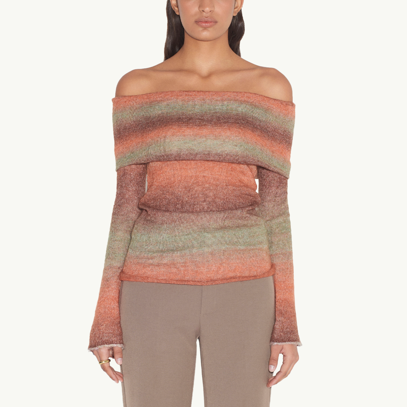 Naziree Knit - Red Gradient