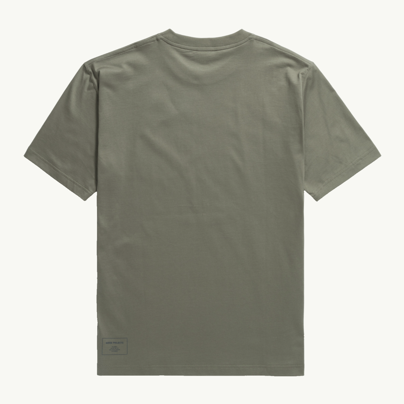 Johannes Organic 'Circle' Print T-Shirt - Sediment Green