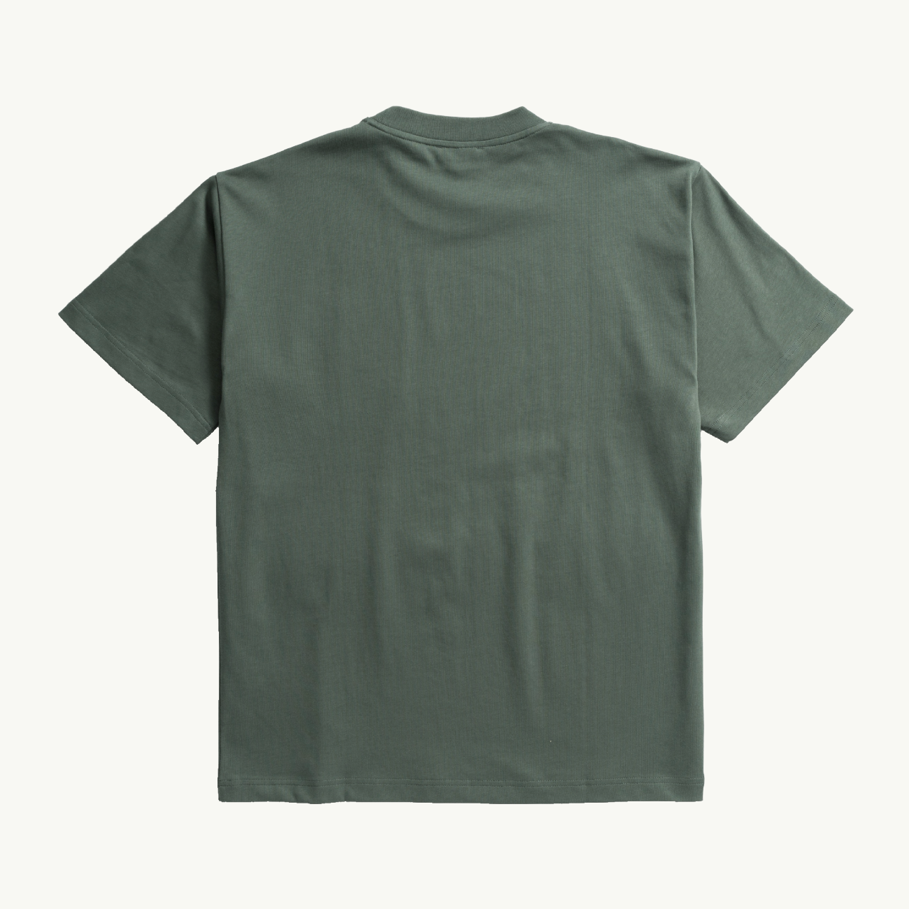 Simon Loose Organic Heavy Jersey Large 'N' T-Shirt - Spruce Green