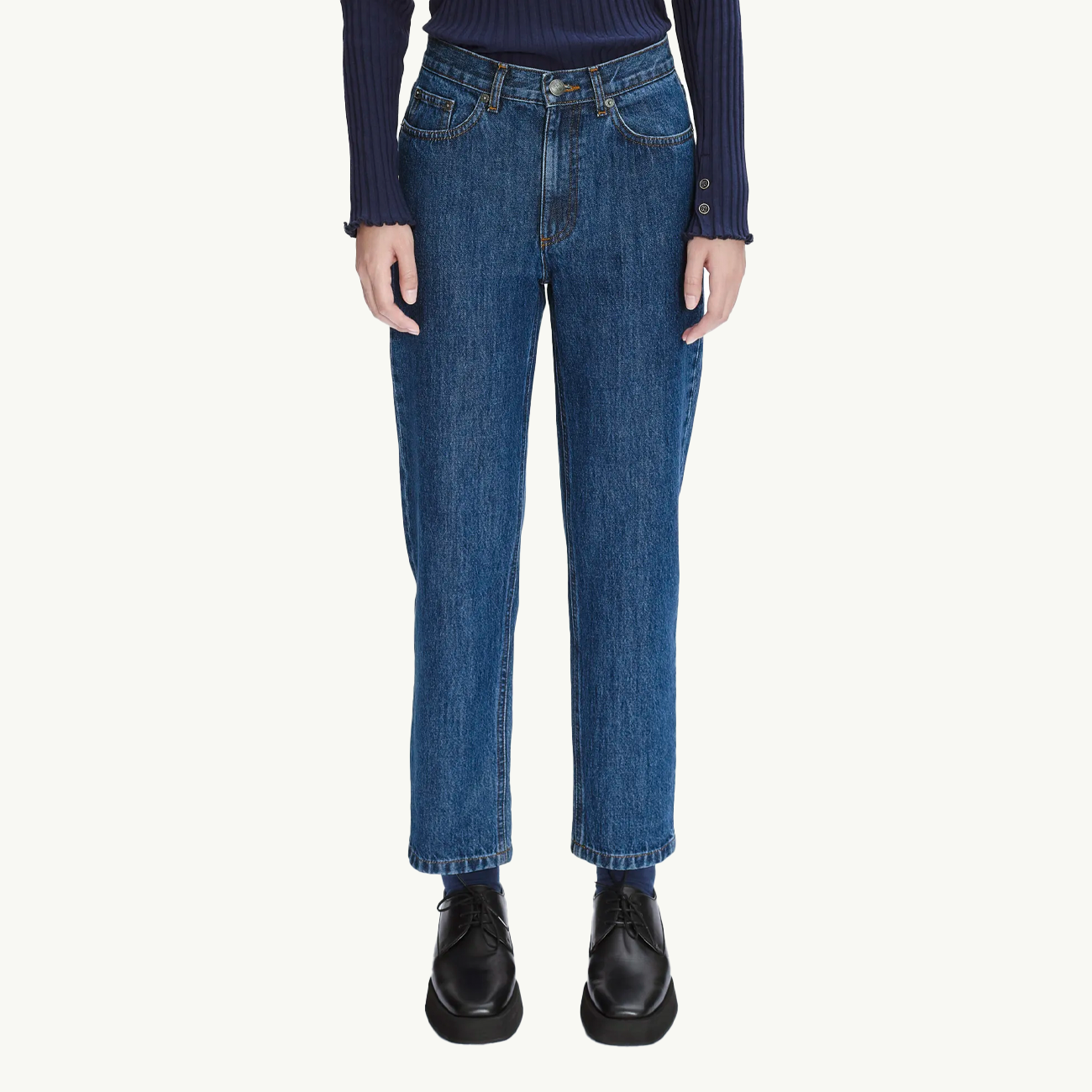 Women's Relaxed Jean - Indigo Washed