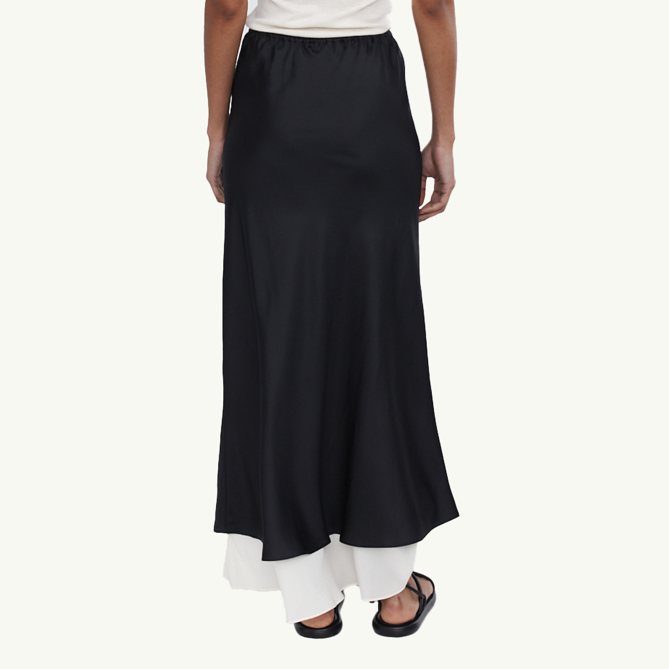 Charly Skirt - Black/Ivory