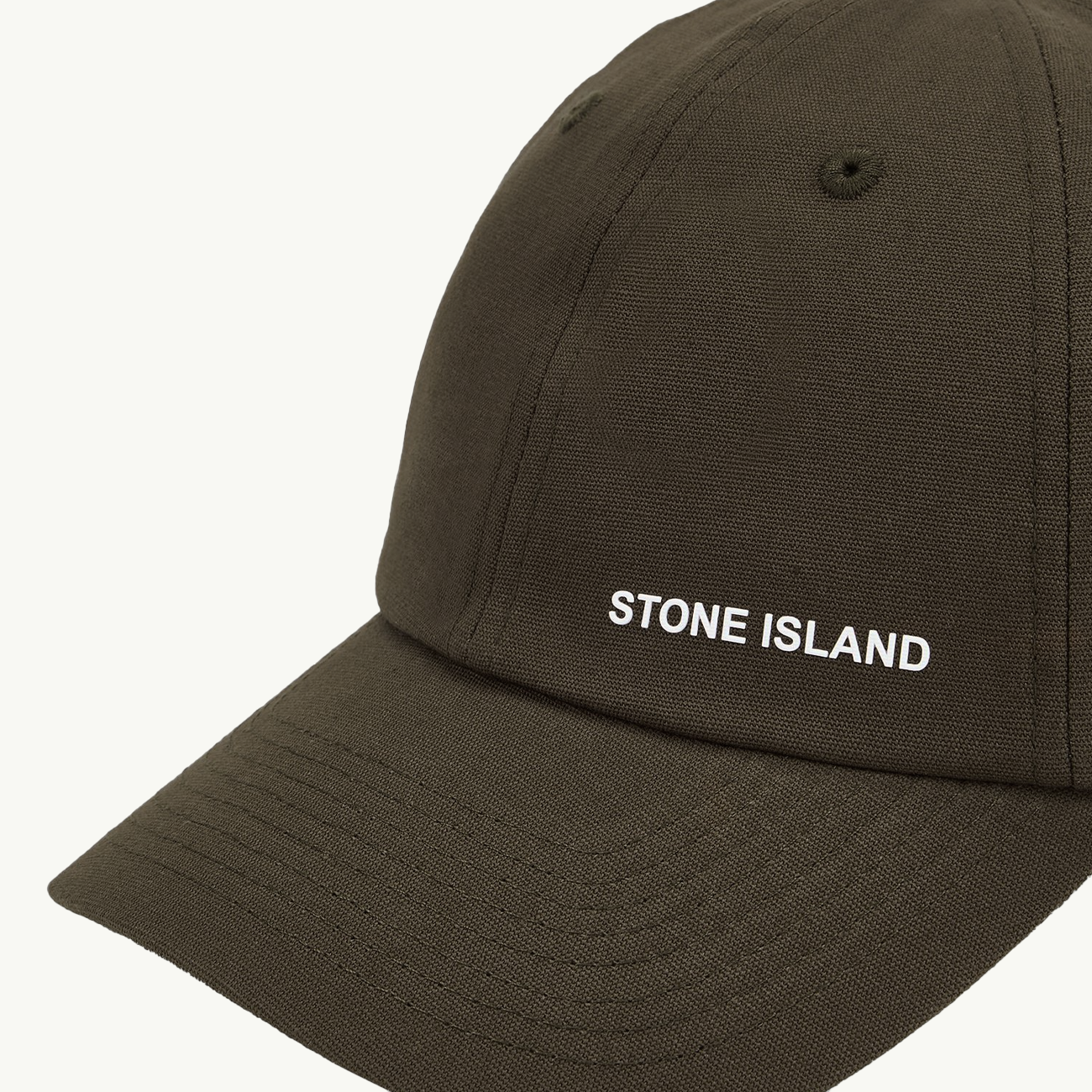 Cap Stone Island Logo - Military Green 5480