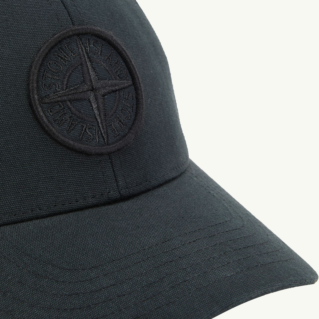 Cap Embroidered Compass Patch - Black 2980