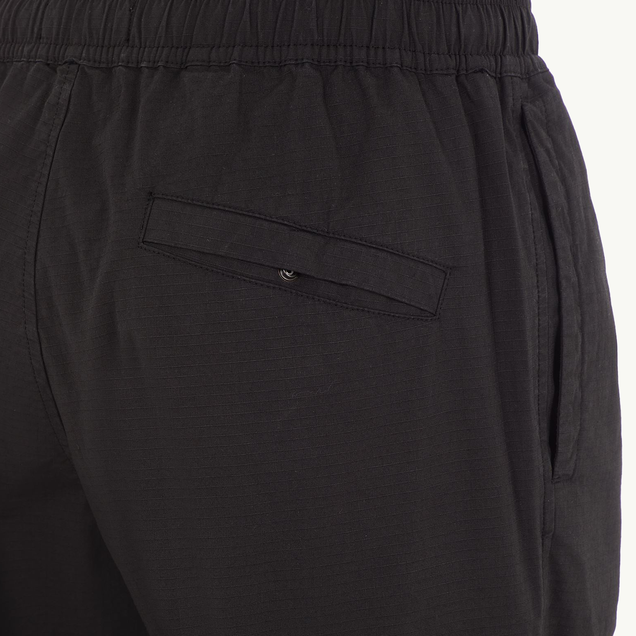 Pants Patch Comfort Double Zip - Black 2980