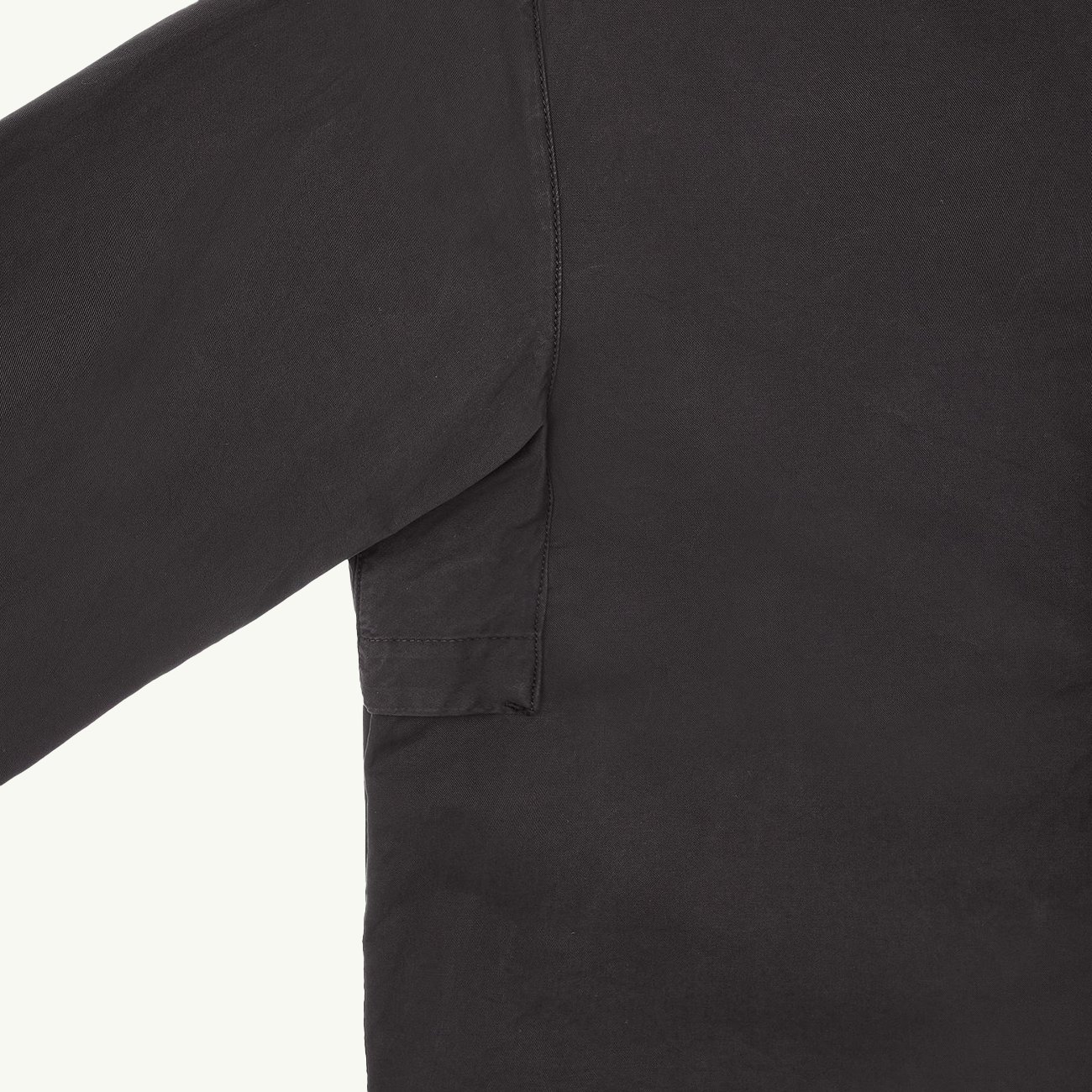 Overshirt Patch Single Chest Pocket - Black 2980