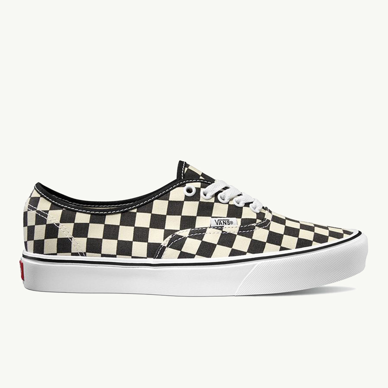 Area 51 VANS AUTHENTIC LITE CHECKERBOARD BLACK WHITE