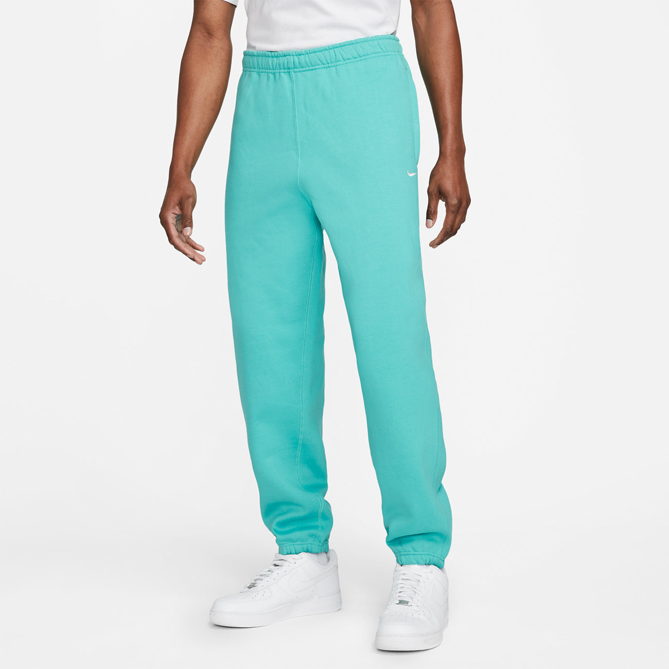 Soloswoosh Pant - Washed Teal/White