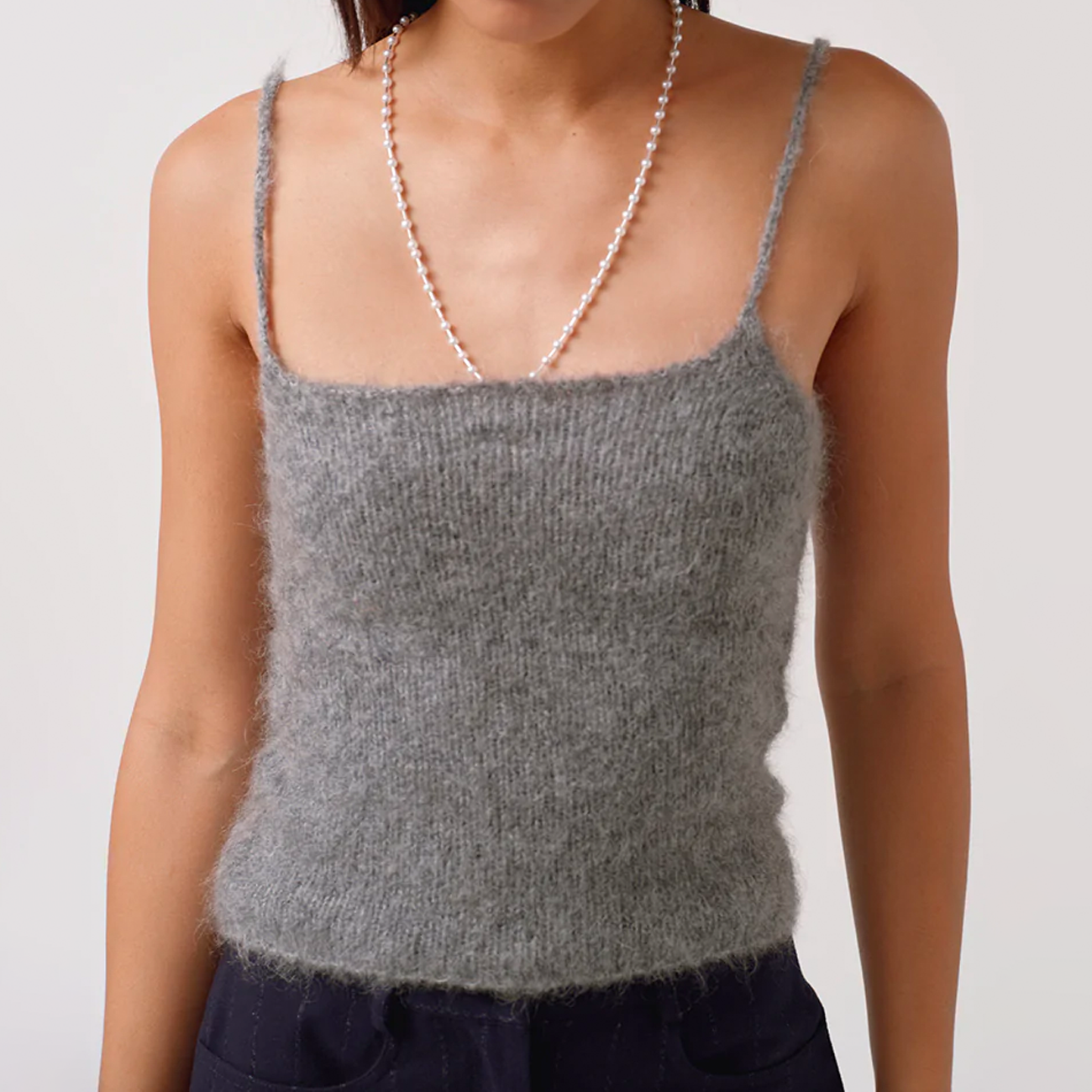 Grazzie Knit Top - Grey