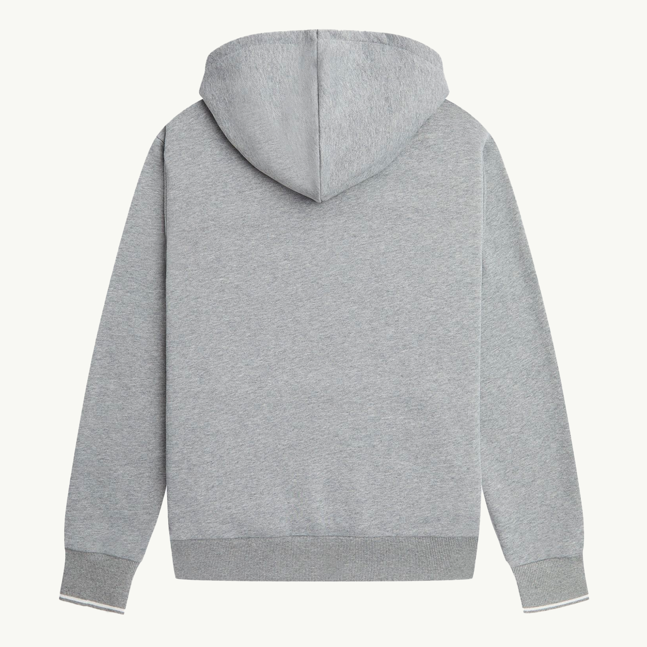 Tipped Hooded Sweatshirt - Steel Marl