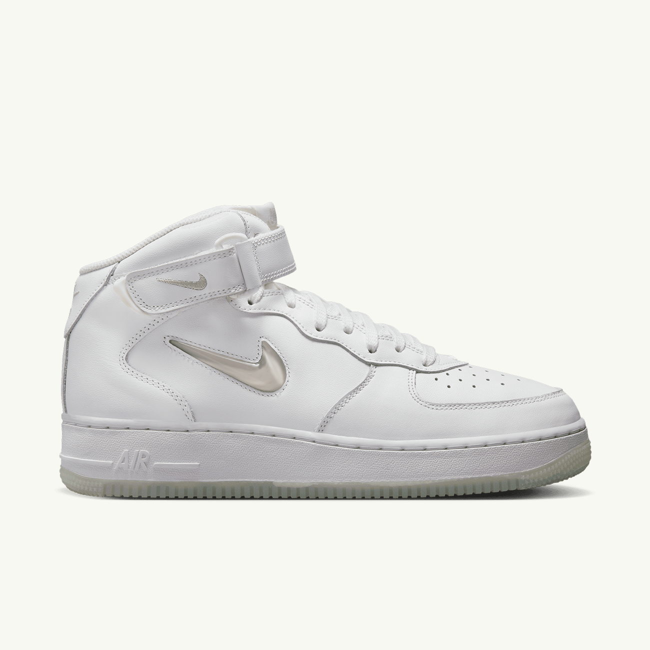 Air Force 1 Mid 07 Summit White Light Bone