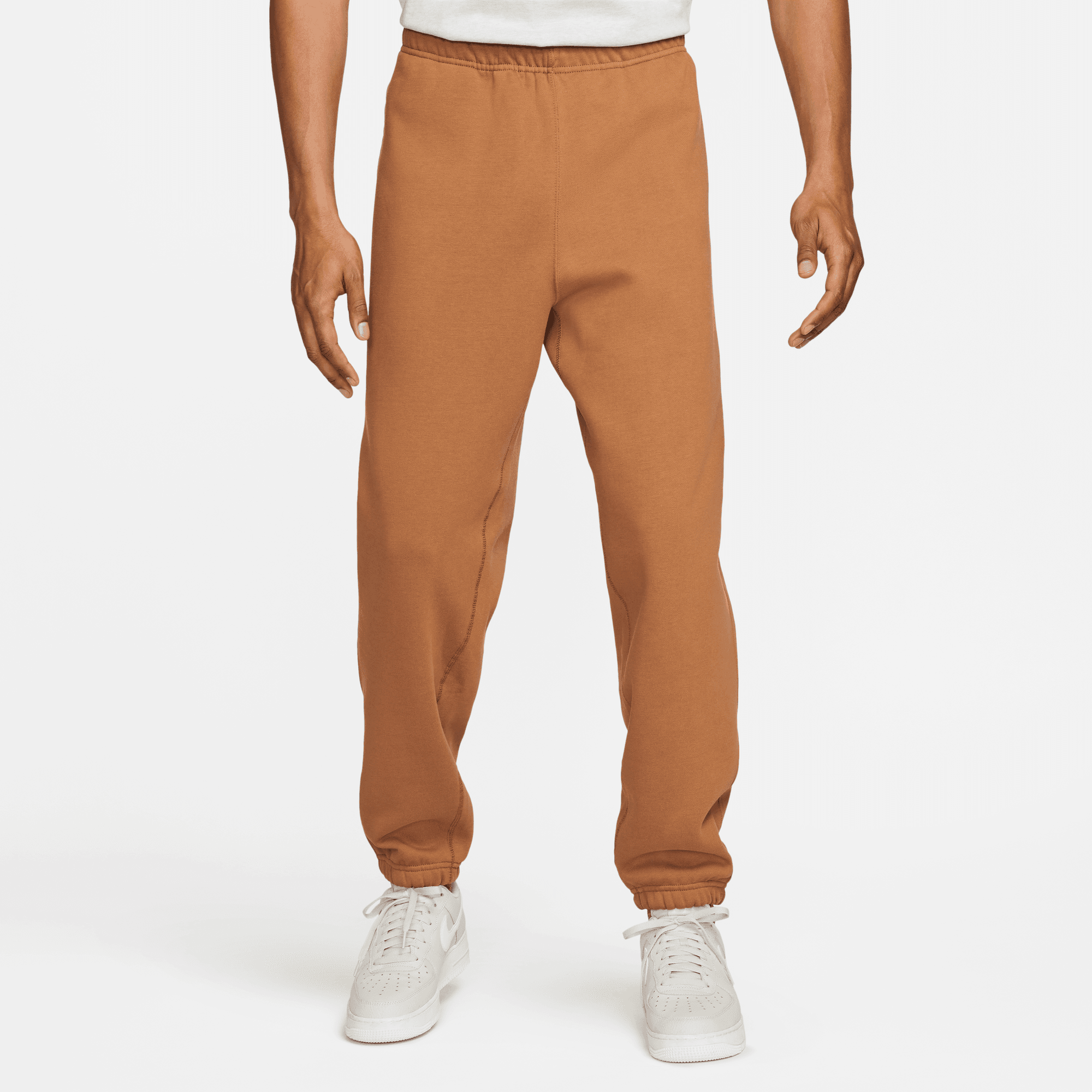 Soloswoosh Pant - Ale Brown/White