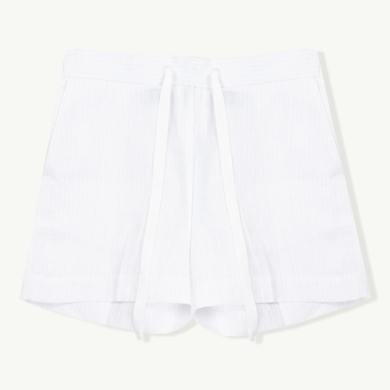 Linen Short - White
