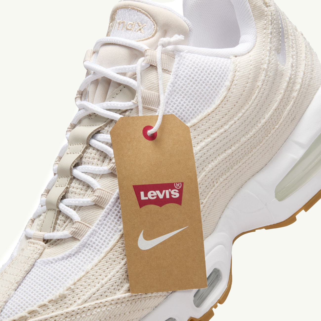 Nike x Levi's Air Max 95 OG - White/Ecru