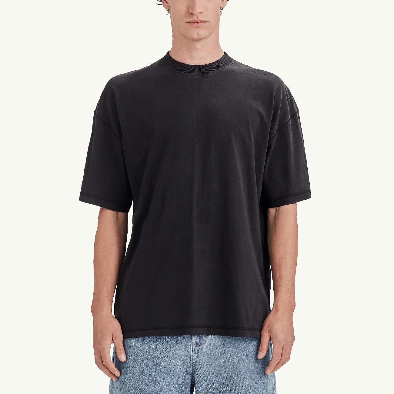 Oversized Tee - Vintage Black