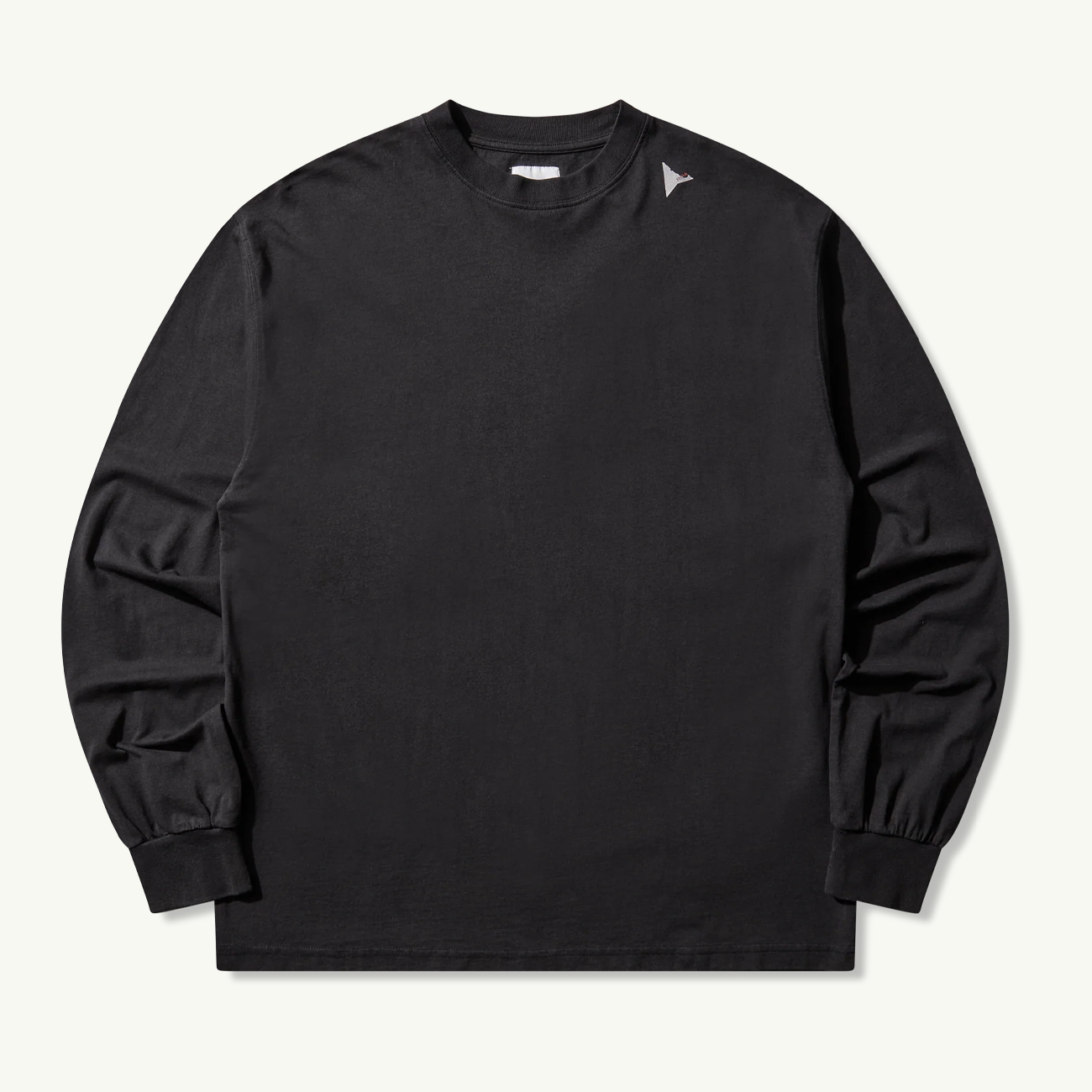 Logo Long Sleeve - Washed Black