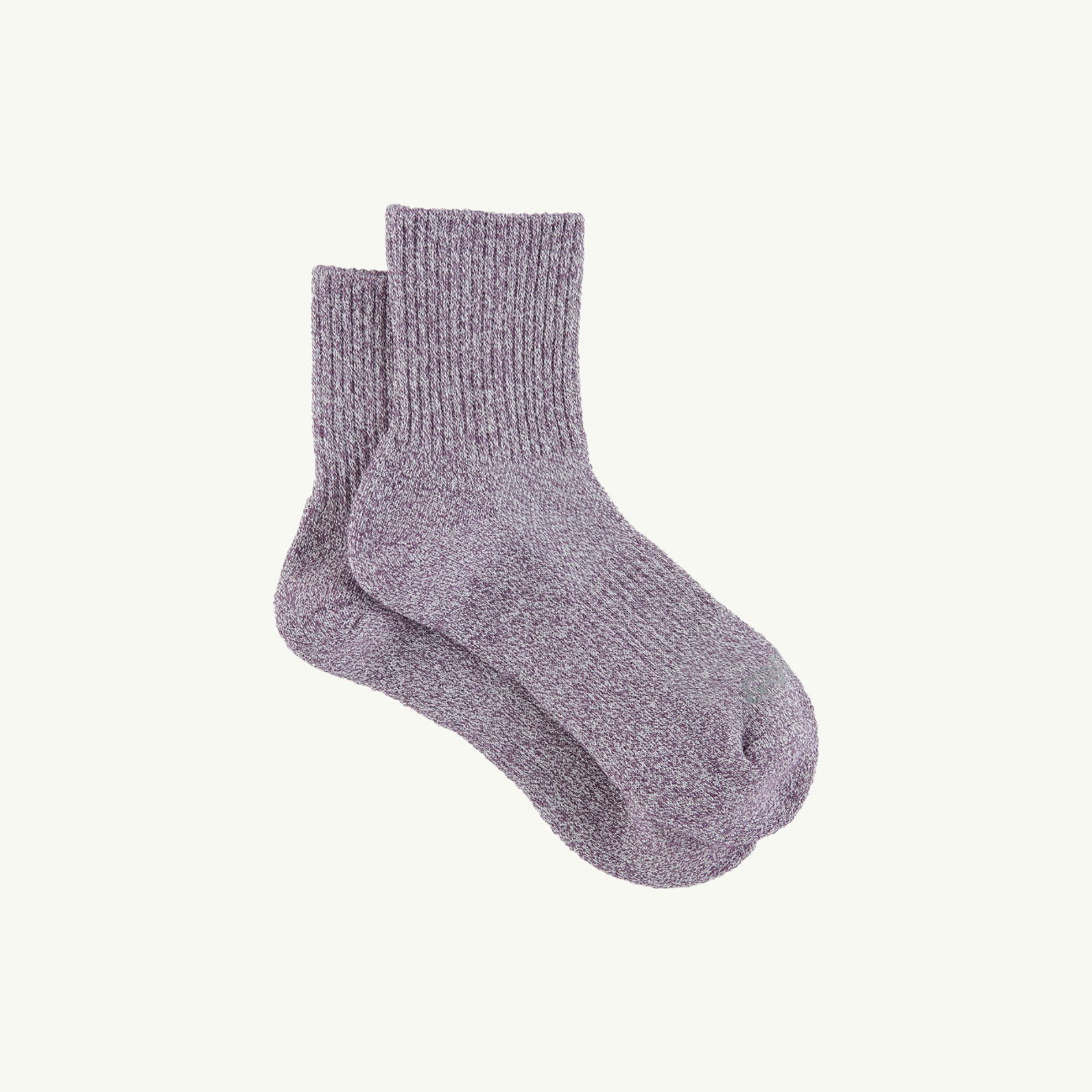 Paper Mix Socks - Grape