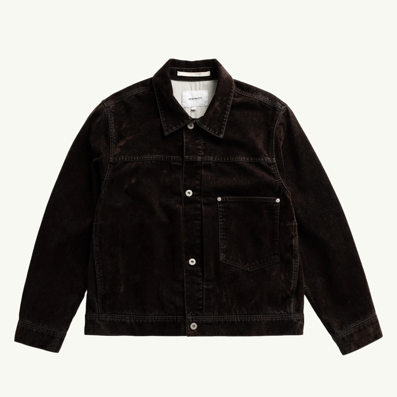 Storadal Flock Corduroy Type I Jacket - Espresso