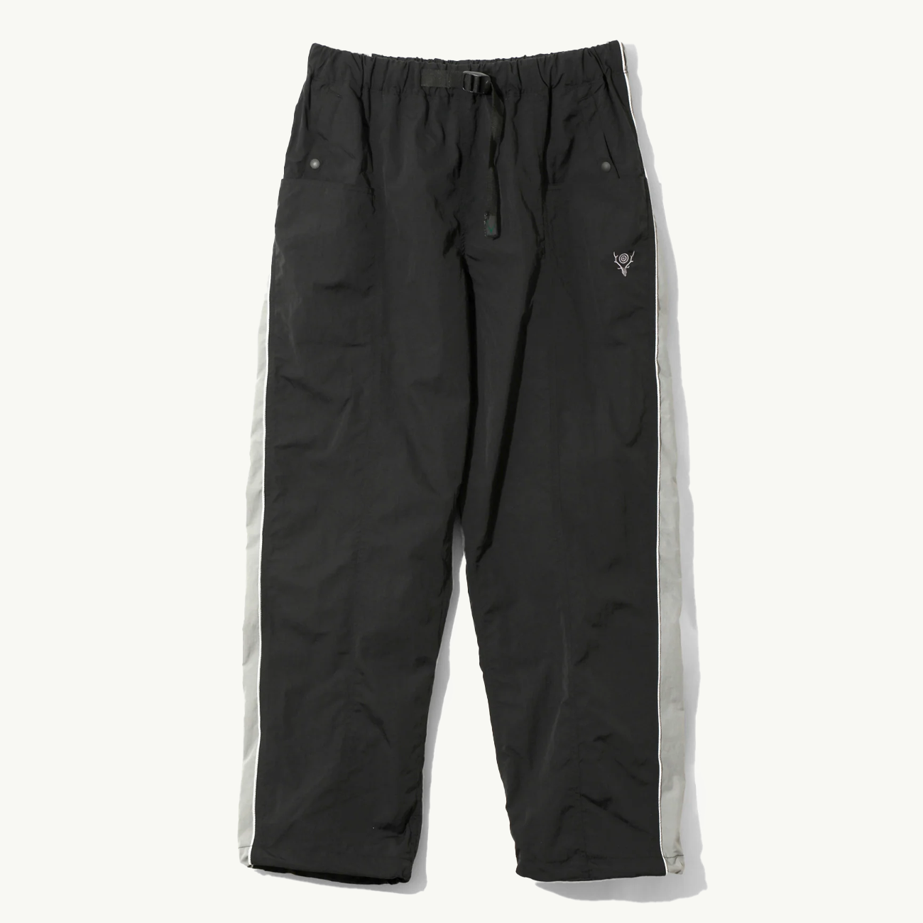 Warm-Up Nylon Tussah Pant - Black