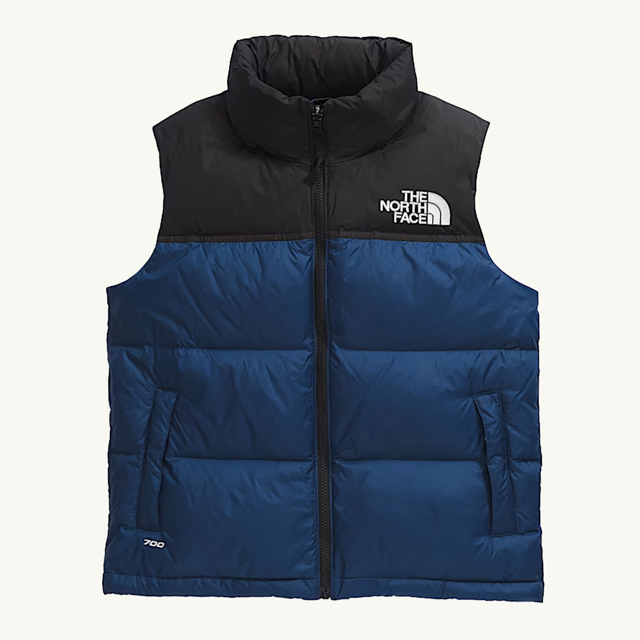 Women's 96 Retro Nuptse Vest - Estate Blue/TNF Black