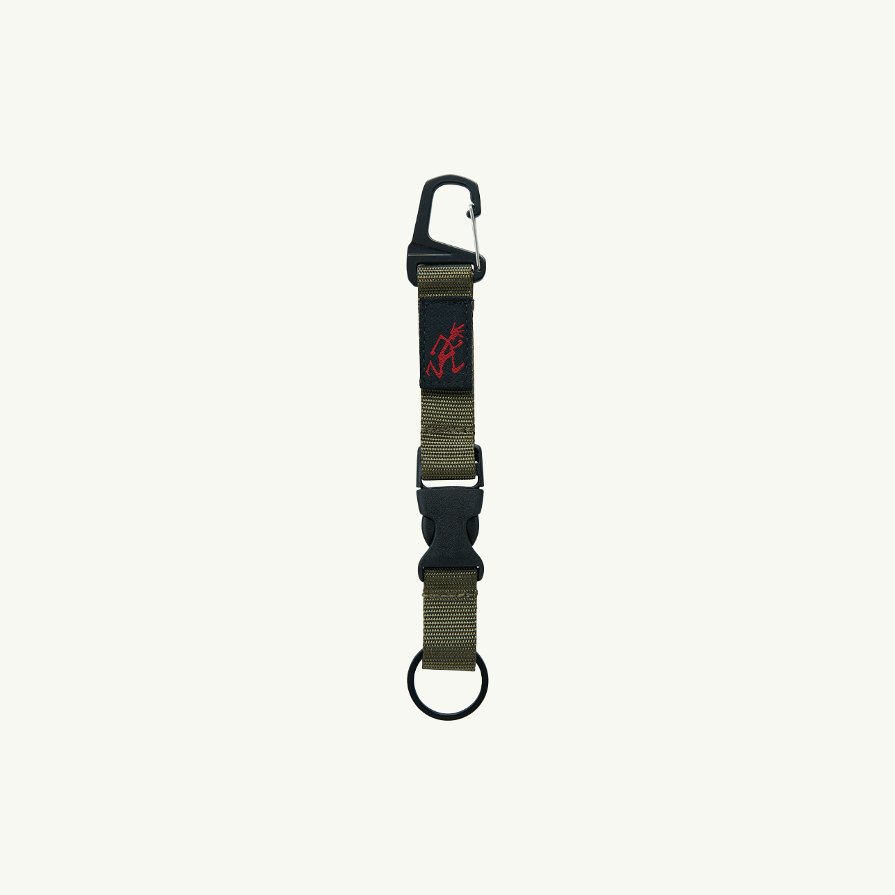 Webbing Key Holder - Dark Olive