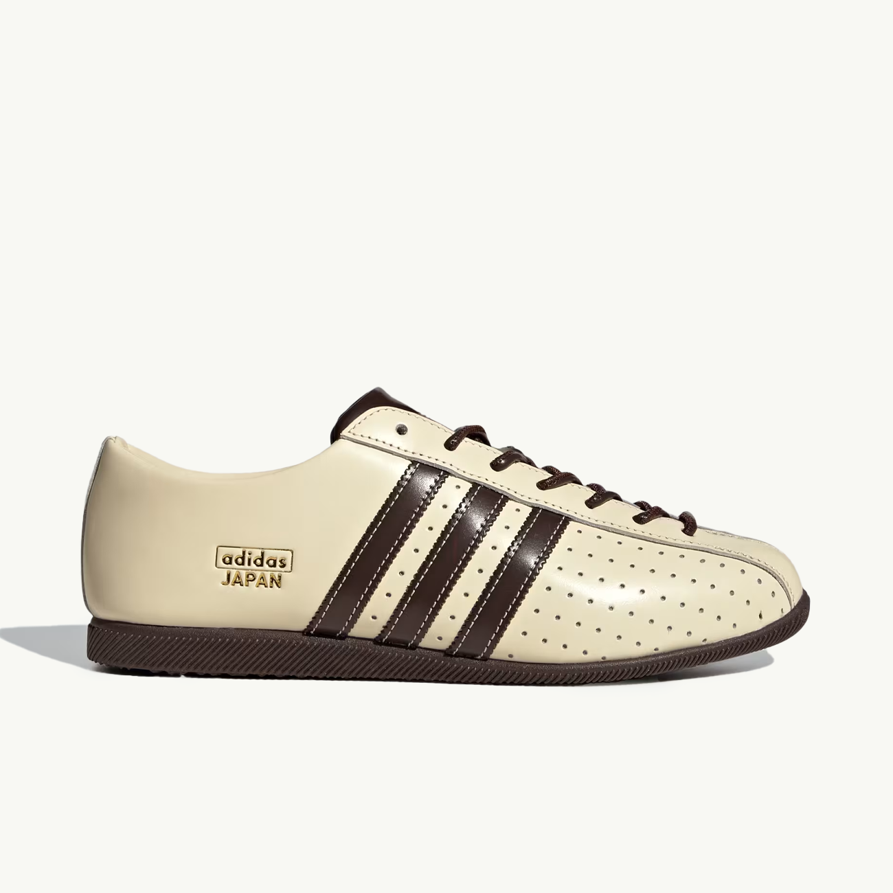Women's Japan Lux - Cream White/Aurora Coffee/Gold Metallic