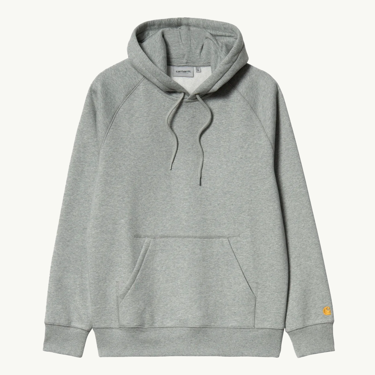 Chase Hooded Sweat - Grey Heather/Gold