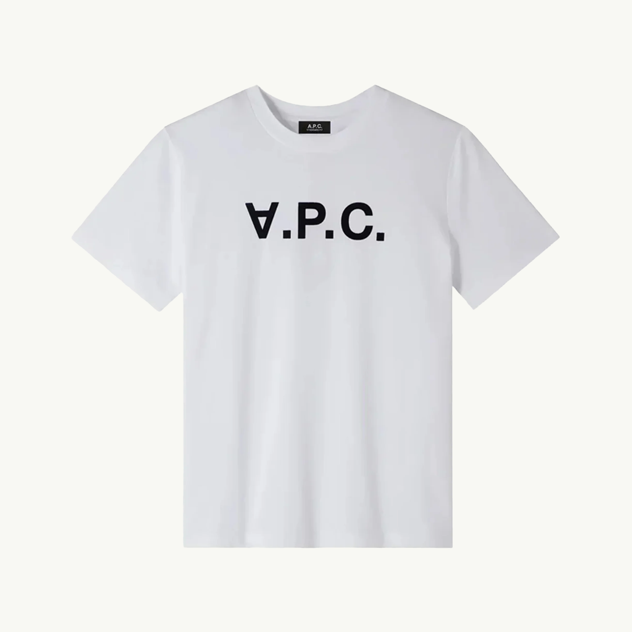 A.P.C. Logo T-Shirt - Blanc/Dark
