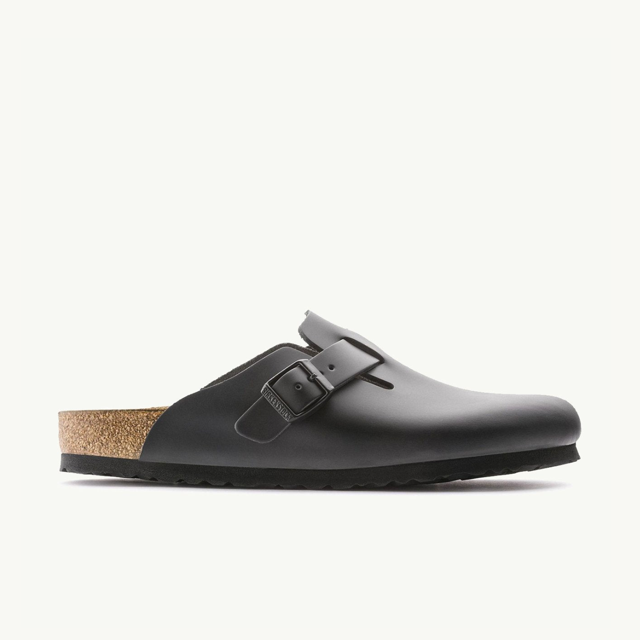 Boston Smooth Leather Regular - Black