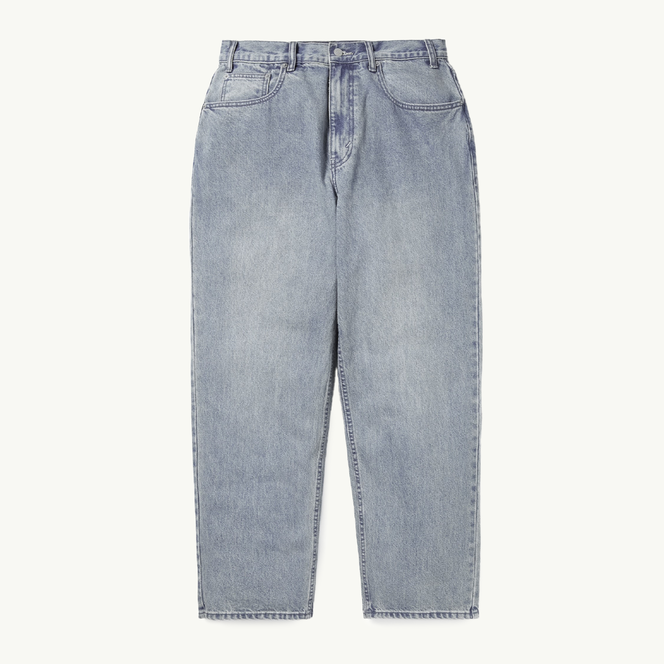 Relaxed Jeans - Washed Blue