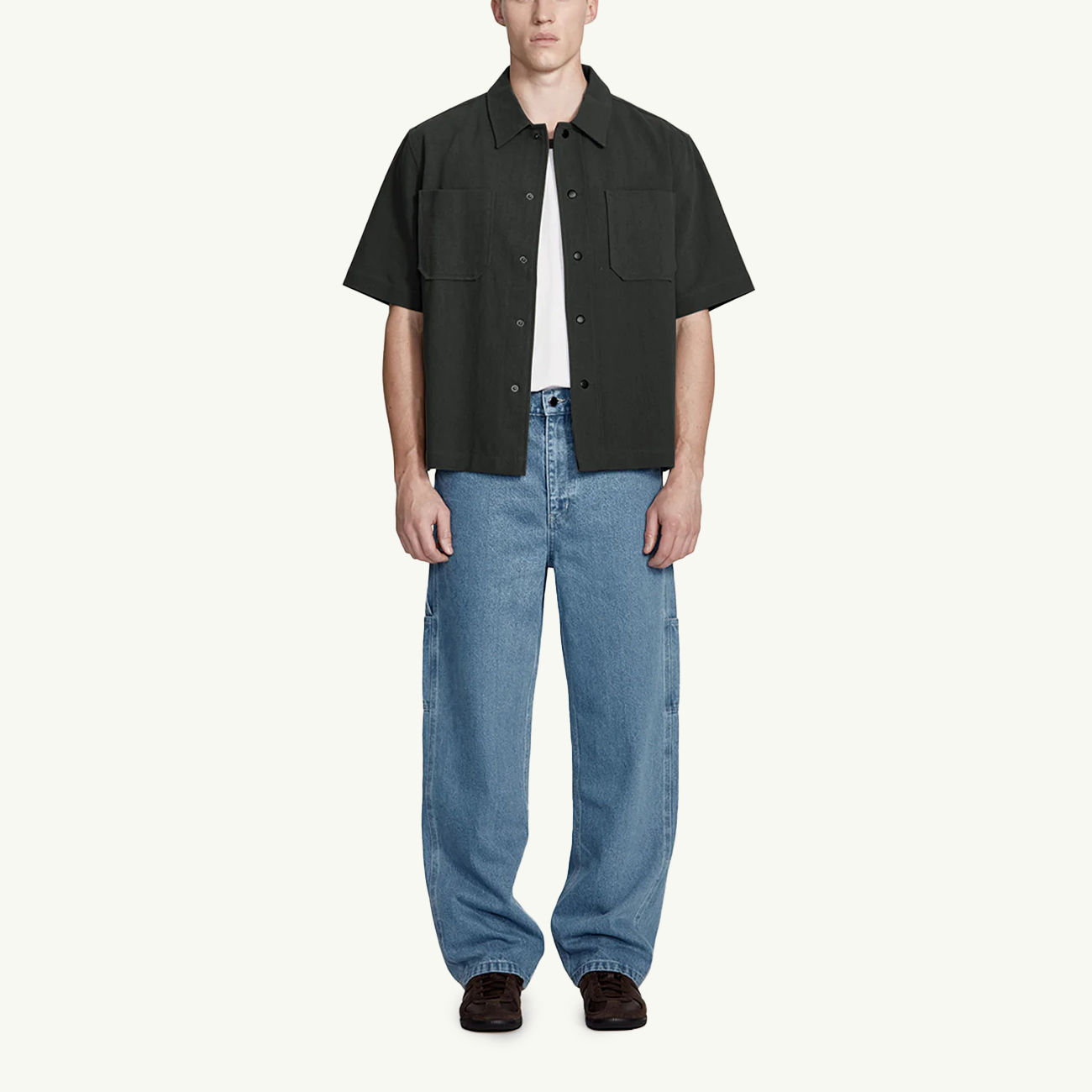 Box Fit Shirt - Black