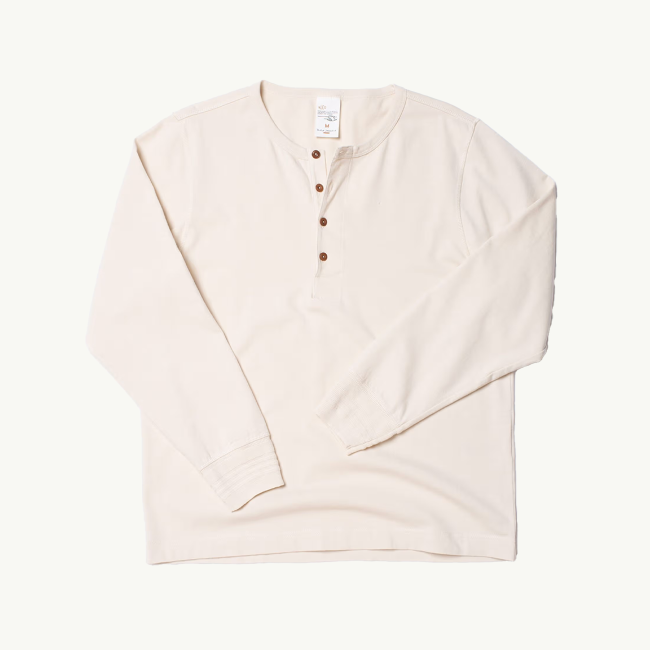 LS Henley - Ecru