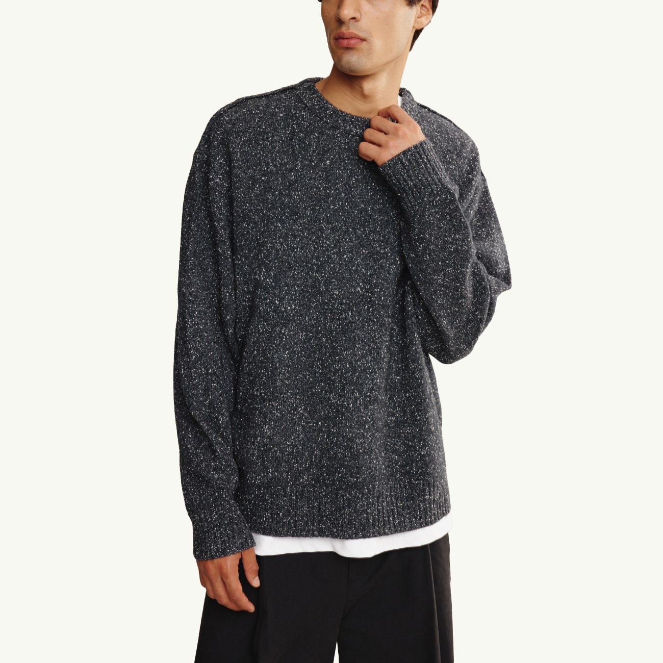 Dimitri Sweater - Charcoal Grain