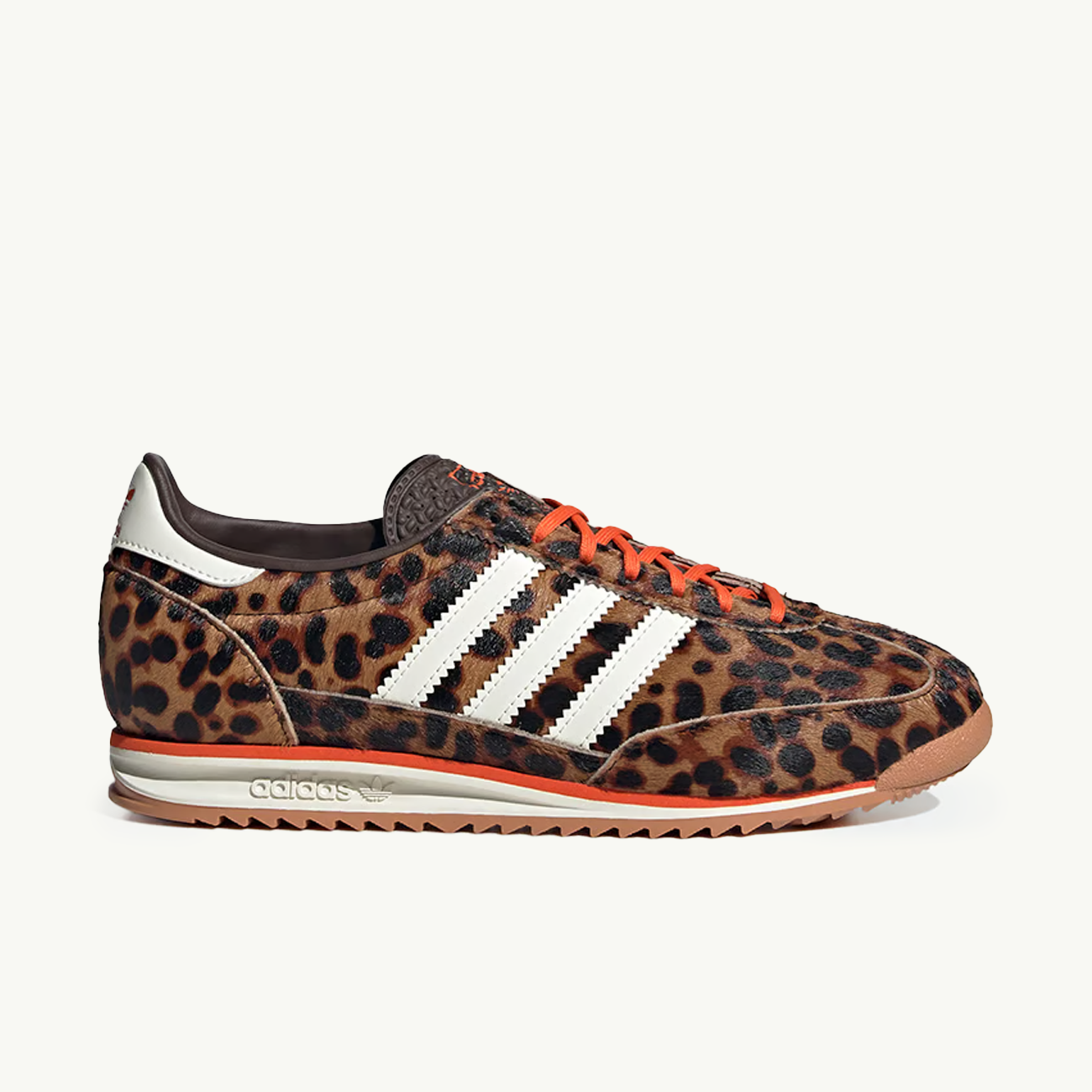 Women's SL 72 OG - Dark Brown/Off White/Semi Impact Orange