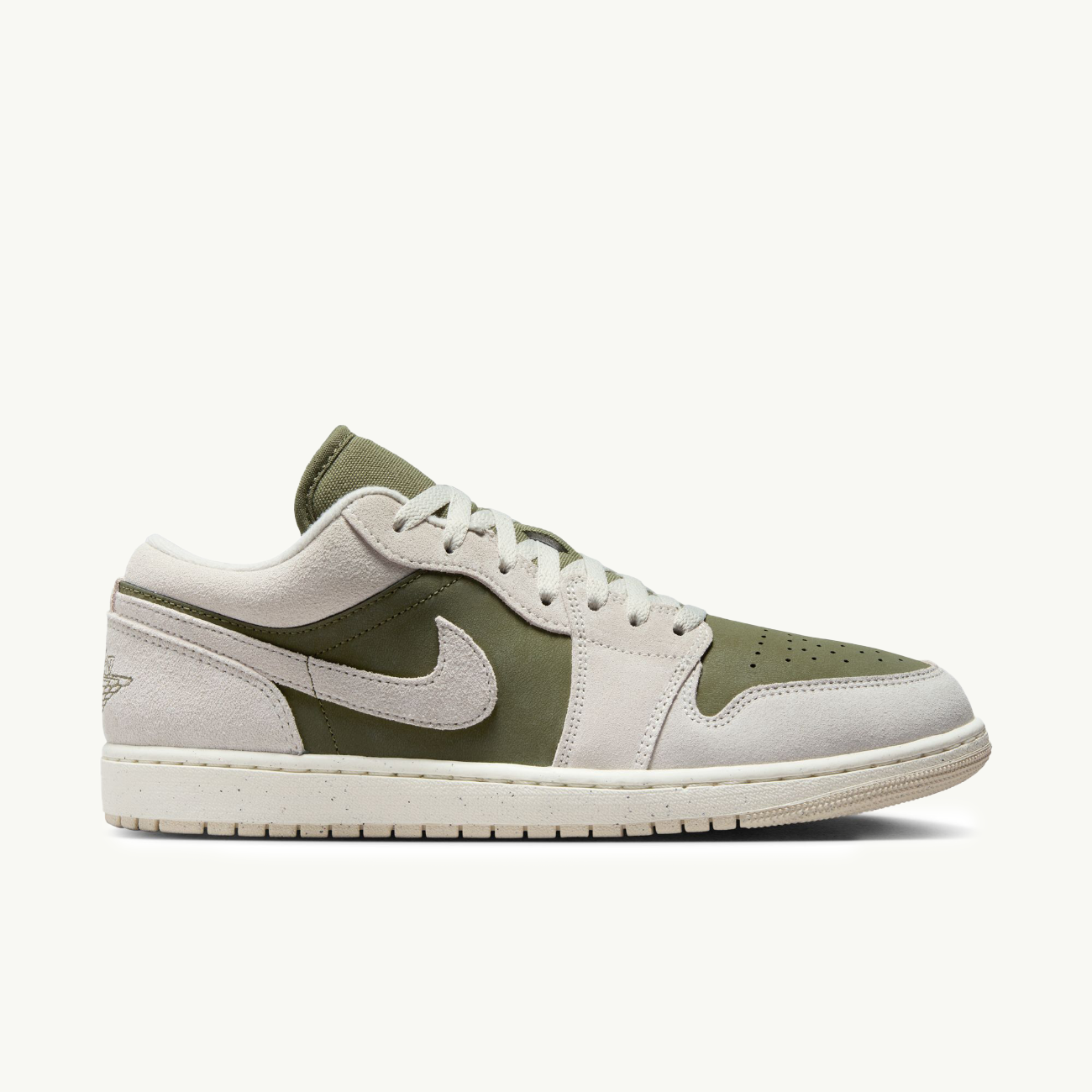 Air Jordan 1 Low SE - Medium Olive/Sail