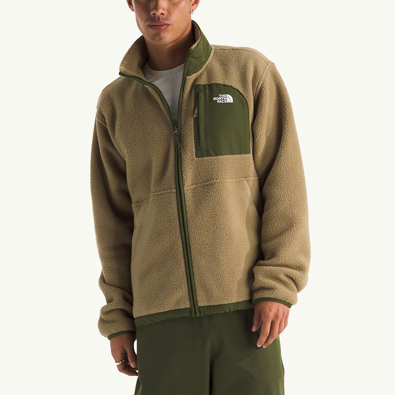 Yumiori Offpeak Full Zip - Cedar/Woodland Green