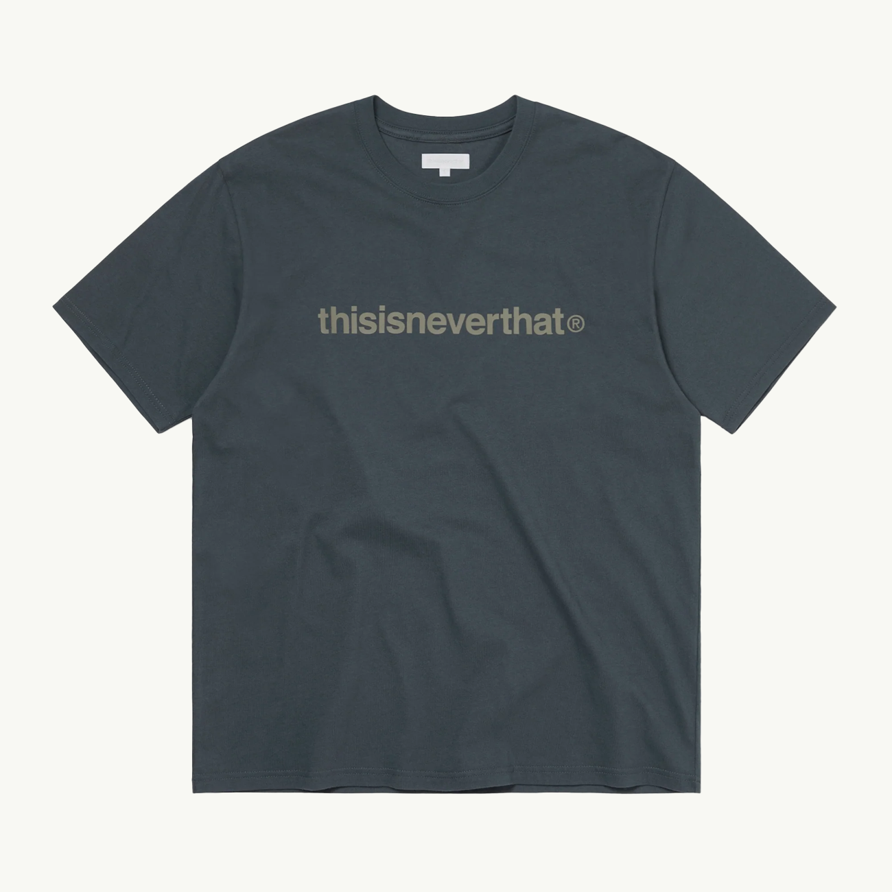 T-Logo Tee - Blue Grey