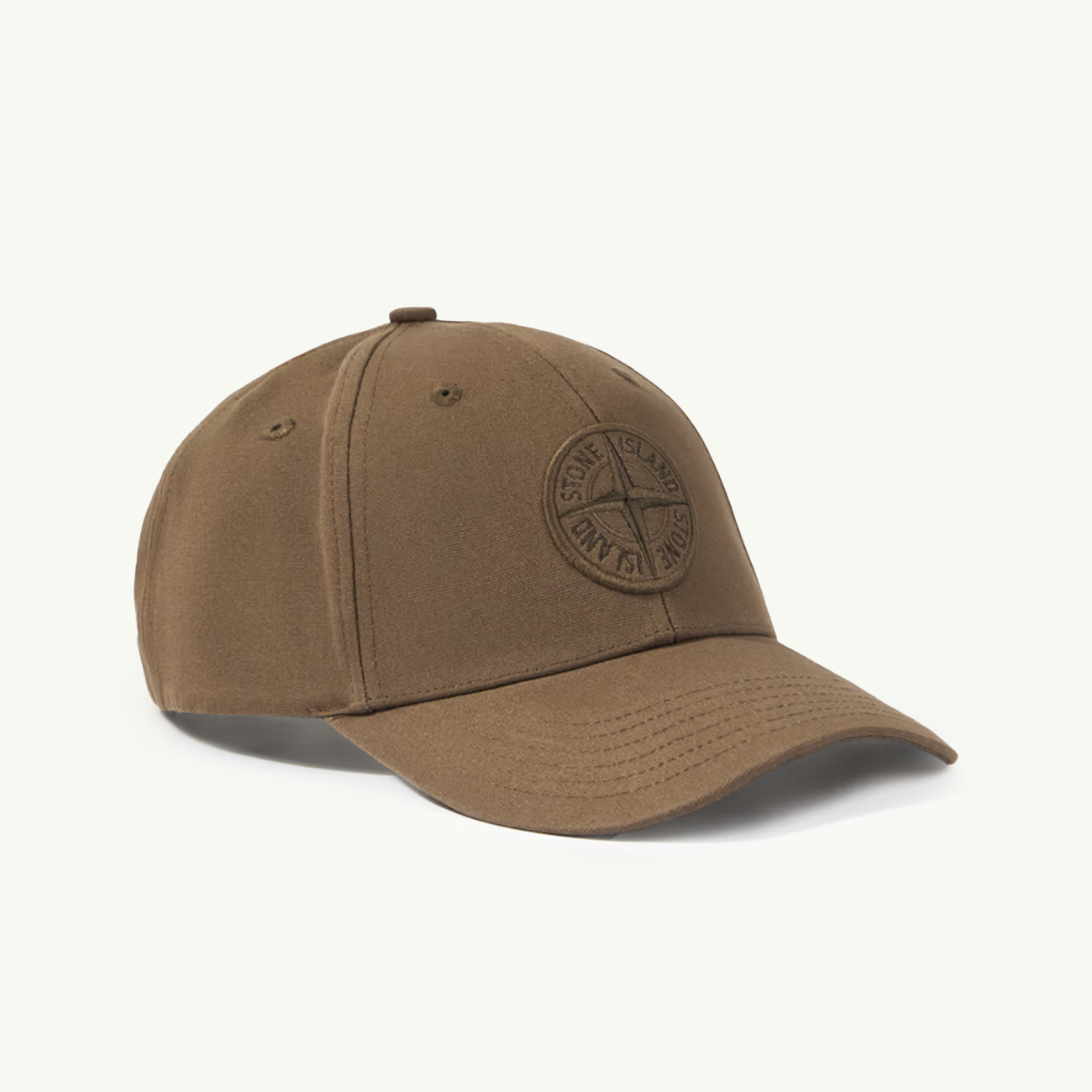 Cap Cotton Rep Compass Patch - Military Green 5481