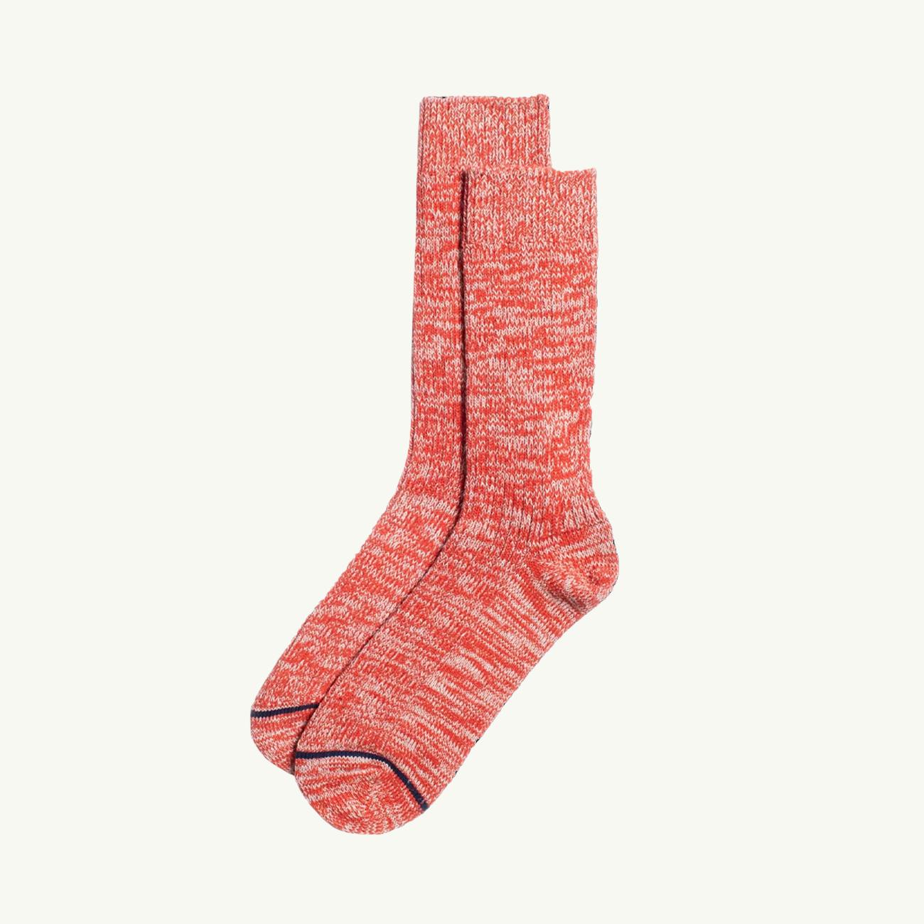 Women's Chunky Socks - Red Melange