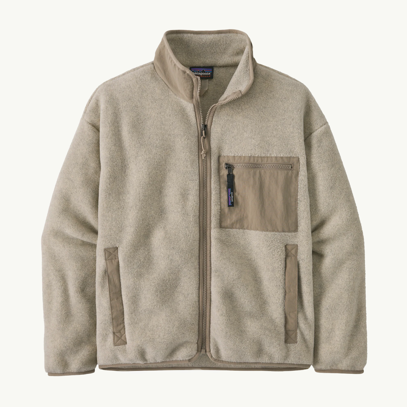 Women's Synchilla Jacket - Oatmeal Heather/Seabird Grey