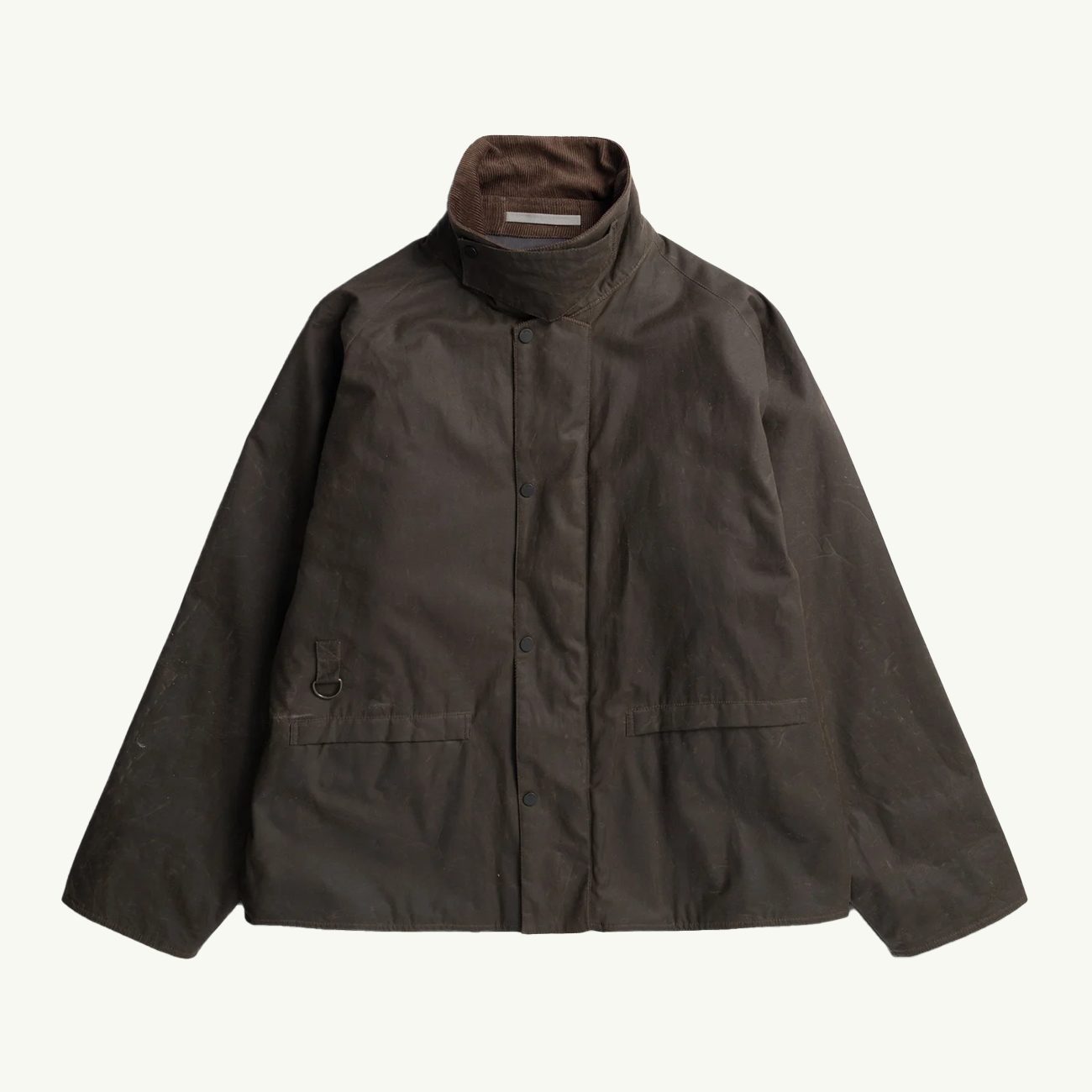 Holmen Wax Fishing Jacket - Beech Green